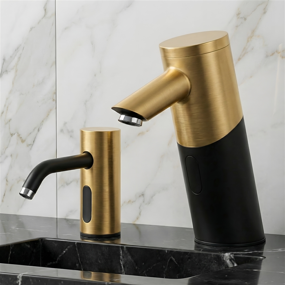 Gold Black Accent